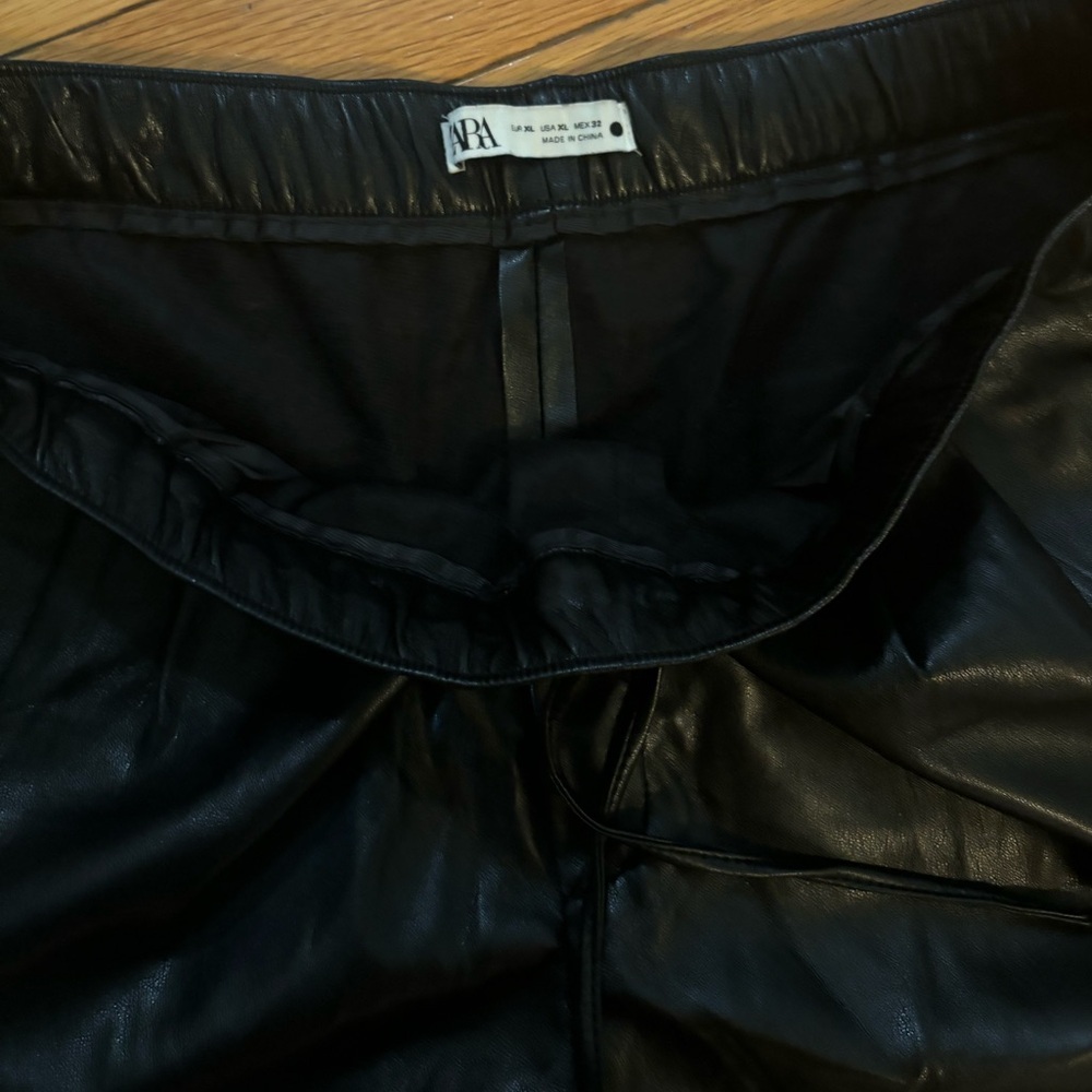 Faux Leather Pants - Picture 3 of 7